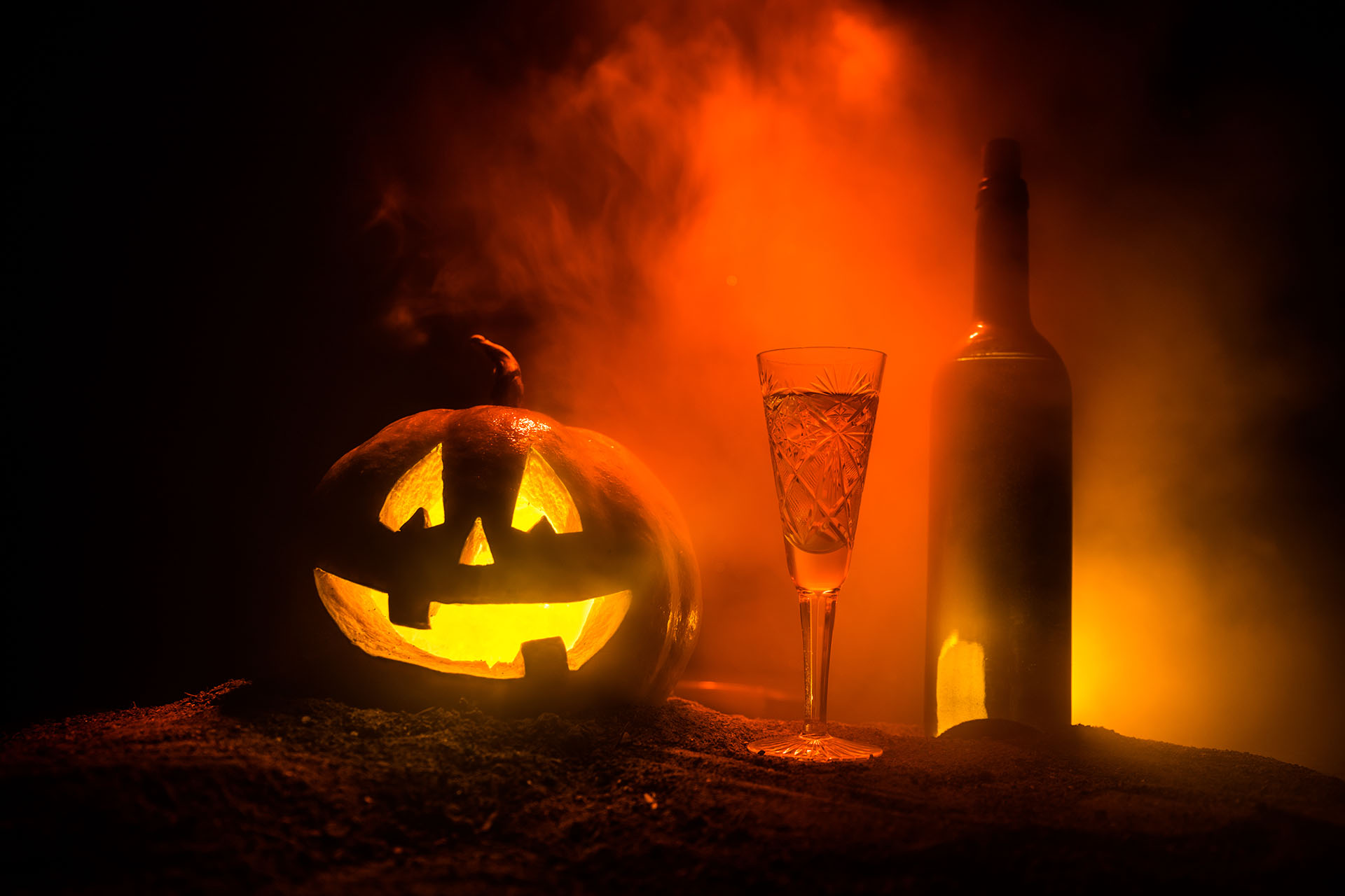 rượu vang Halloween 